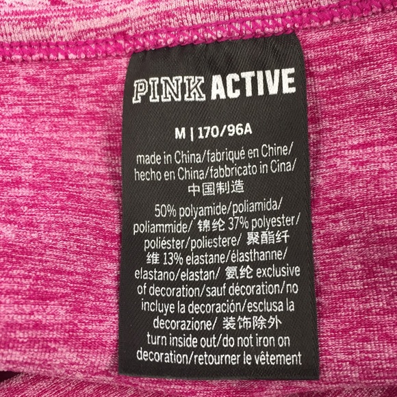 Victoria’s Secret Pink Active Crop Top Size M - Picture 5 of 5